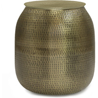 Griffen 19 in Wide Metal Storage Accent Side Table