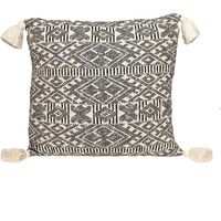 Parkland Collection Toby Transitional Beige/Cream Throw Pillow