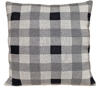 Parkland Collection Graham Transitional Grey Throw Pillow