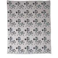 Parkland Collection Zara Transitional Grey Knitted 32" X 40"  Baby Blanket