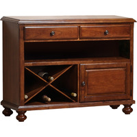 Sunset Trading Andrews Server | Chestnut Brown