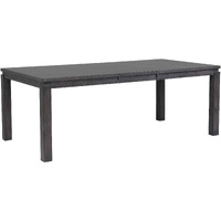 Sunset Trading Shades of Gray 82" Rectangular Extendable Dining Table | Seats 8