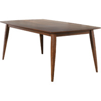 Sunset Trading Mid Century 78" Rectangular Dining Table | Seats 6