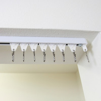 Ceiling Room Divider Track Kit 3 ft