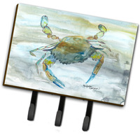 Blue Crab #2 Watercolor Leash or Key Holder SC2004TH68