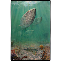 Silver Patrol Tarpon Indoor or Outdoor Mat 24x36 JMA2009JMAT