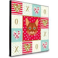 Somali Cat Love Artwork Wall Panel CK5169UP88