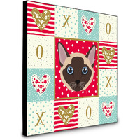 Tonkinese Cat Love Artwork Wall Panel CK5173UP88
