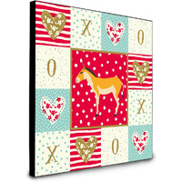 Turkmenian Kulan Donkey Love Artwork Wall Panel CK5281UP88