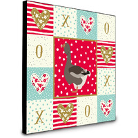 Toulouse Goose Love Artwork Wall Panel CK5324UP88