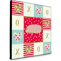 Welsh Pig Love Artwork Wall Panel CK5364UP88