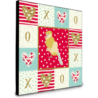 French Curly Canary Love Artwork Wall Panel CK5502UP88