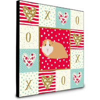 American Guinea Pig Love Artwork Wall Panel CK5427UP88