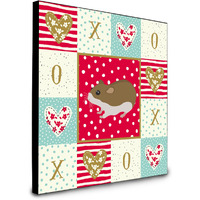 Chinese Hamster Love Artwork Wall Panel CK5438UP88