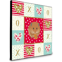 Teddy Bear Hamster Love Artwork Wall Panel CK5444UP88