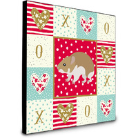Turkish Hamster Love Artwork Wall Panel CK5445UP88