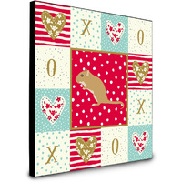 Gerbil Mouse Love Artwork Wall Panel CK5449UP88