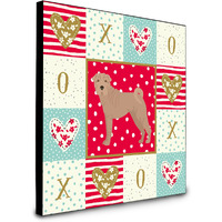 Shar Pei #2 Love Artwork Wall Panel CK5894UP88