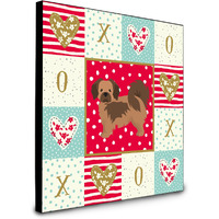 Tibetan Spaniel Love Artwork Wall Panel CK5897UP88