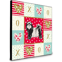 Tibetan Terrier Love Artwork Wall Panel CK5898UP88