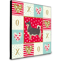 Swedish Vallhund Love Artwork Wall Panel CK5956UP88