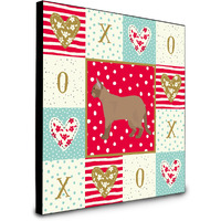 European Burmese #2 Cat Love Artwork Wall Panel CK5610UP88