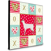 Siamese modern #1 Cat Love Artwork Wall Panel CK5704UP88