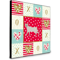Thai Lilac Cat Love Artwork Wall Panel CK5721UP88