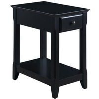 Accent Table, Black Finish