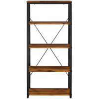 Bookshelf, Oak & Black