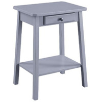 Accent Table, Gray Finish