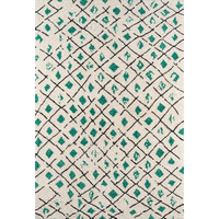 Novogratz Bungalow BUN-2 Green Tallulah 2'3" X 8' Runner