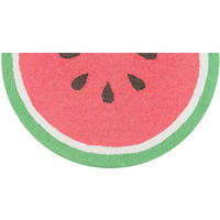 Novogratz Cucina CNA-3 Red Watermelon 1'6" X 3' Half Moon