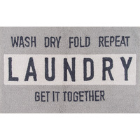 Novogratz Cucina CNA-6 Grey Laundry 2'3" X 3'9"