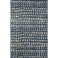 Novogratz Delmar DEL11 Blue Boho Dots 2'3" X 8' Runner