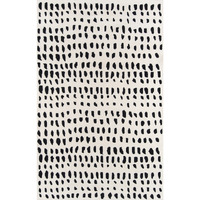 Novogratz Delmar DEL11 Ivory Boho Dots 2'3" X 8' Runner
