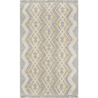 Novogratz Indio IND-1 Grey Beverly 5' X 7'