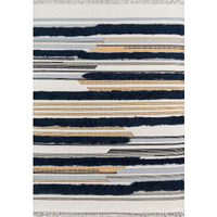 Novogratz Indio IND-6 Navy Feliz 2' X 3'