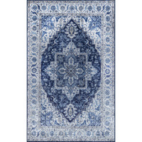Momeni Karachi KAR-8 Blue  2' X 3'
