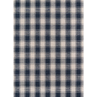 Erin Gates Marlborough MLB-1 Navy Charles 8' X 10'