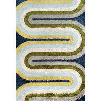 Novogratz Retro RET-2 Multi Retro Wave 2' X 3'