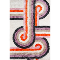 Novogratz Retro RET-5 Lavender Turnstyle 3'6" X 5'6"