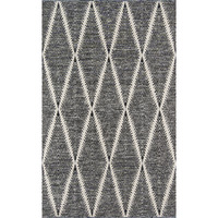 Erin Gates River RIV-1 Black Beacon 5' X 7'6"