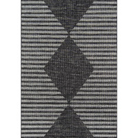 Novogratz Villa VI-07 Charcoal Cavallo 2' X 6' Runner
