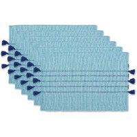 DII Thera Stripe Blue Placemat (Set of 6)