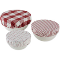 DII Asst Stone Farmhouse Woven Dish Cover (Set of 3)