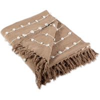 DII Stone Woven Loop Throw