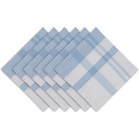 DII Summer Day Plaid Napkins Set/6