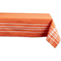 DII Burnt Orange Harvest Market Tablecloth 60X84