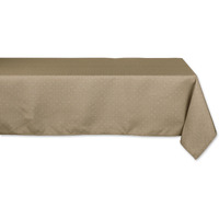 DII Stone Tonal Lattice Print Outdoor Tablecloth